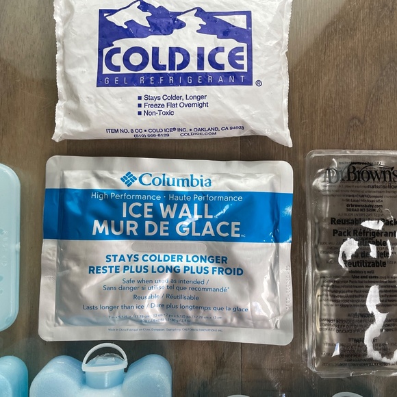 17-Piece Mixed Set of Lunch Box Ice Packs - Picture 8 of 13